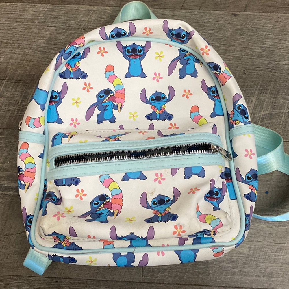 Kids Stitch mini backpack